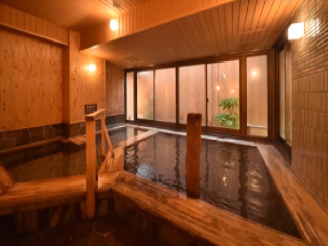大浴場利用可！日々の疲れも癒せます。