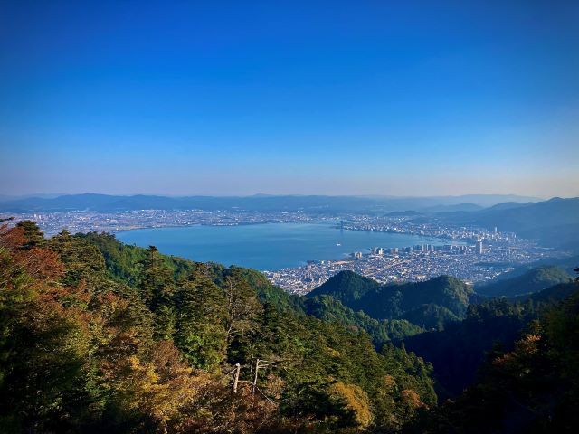 琵琶湖付近のお仕事になっております☆