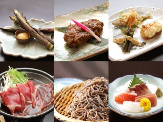 創意工夫が施されたお料理。