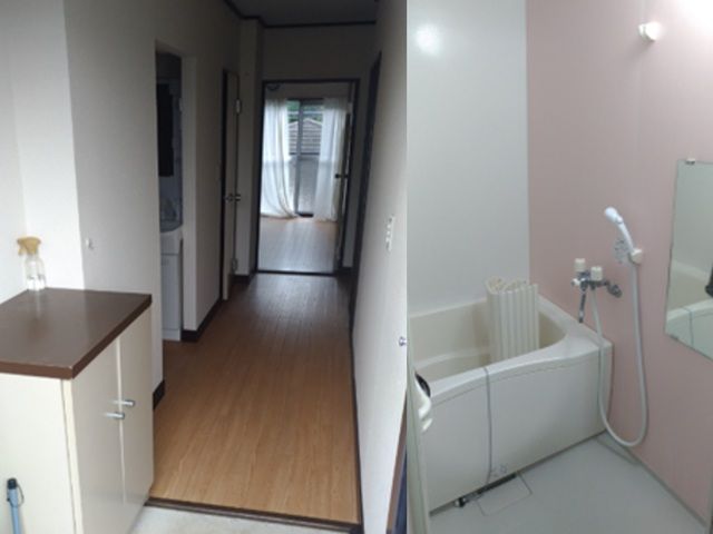 安心の風呂トイレ付き個室♪