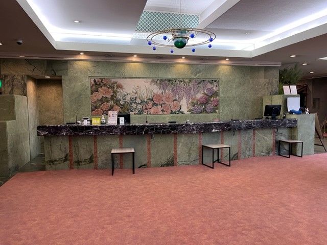 職場の様子です。
犬と泊まれるホテルで、最近注目度が増しています！