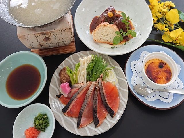 美味しい料理が沢山あります！