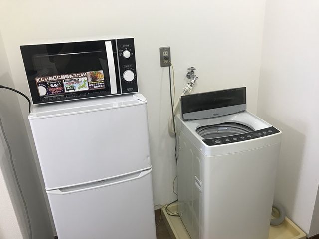 備品もしっかり！完全個室です