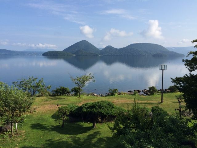 ホテルからは絶景の洞爺湖を一望できます！
