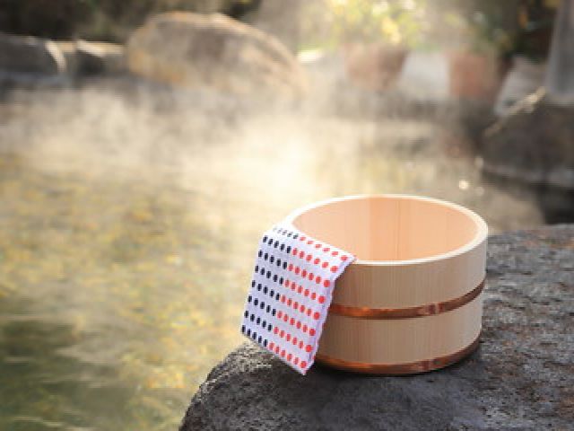 温泉も利用可能です！