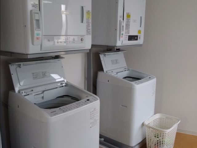 洗濯機と乾燥機もあります！