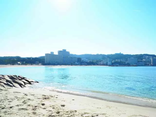 5分程でビーチです！！徒歩圏内
