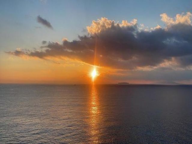 ■施設の目の前が海！こんな夕日が毎日見れます■