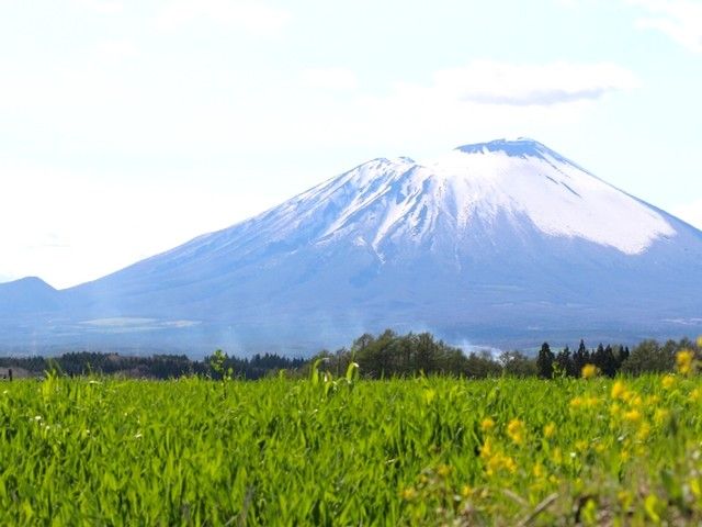 岩手県で最も高い山、標高2,038mの岩手山です