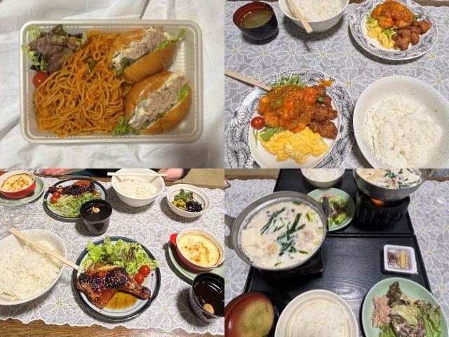 スタッフさんに美味しいと人気の嬉しい食事提供！！