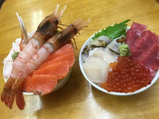 北海道には美味しいグルメもたくさんありますー！