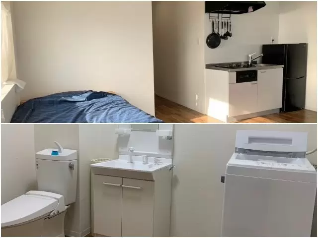 バストイレ別のセパレート♪キッチンは調理器具もついており、すぐ一人暮らしができる環境☆