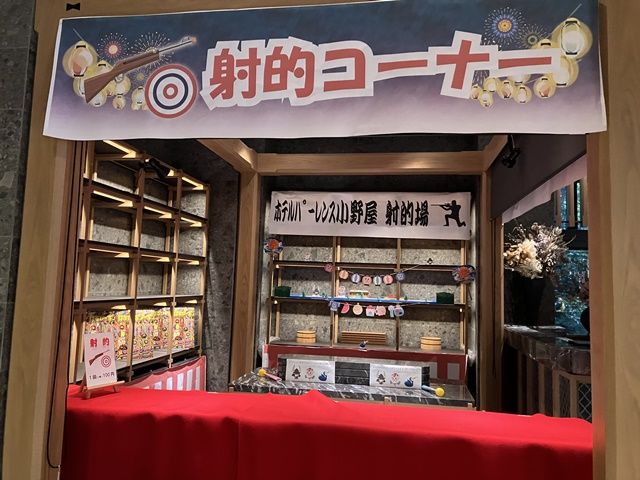 縁日コーナーでお客様に説明などをしていただきます