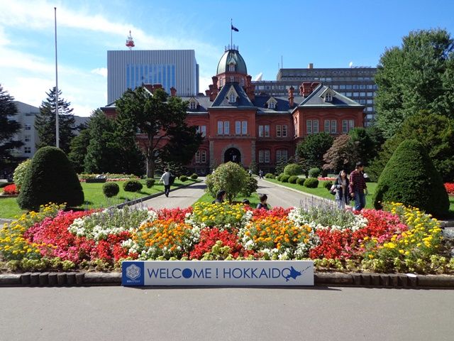 札幌は過ごしやすい季節です！