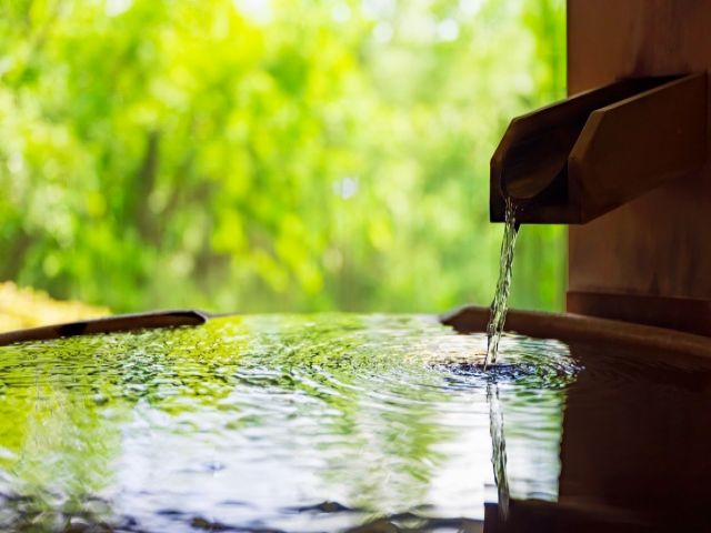 館内かけ流し温泉利用可能！！お仕事終わりにリフレッシュしてから帰宅可能です！！