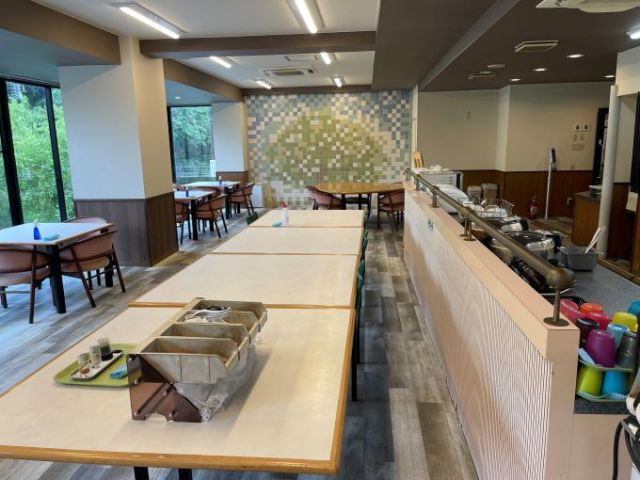 従業員食堂です。