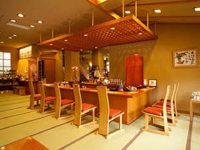 一息つける和風ラウンジ♪