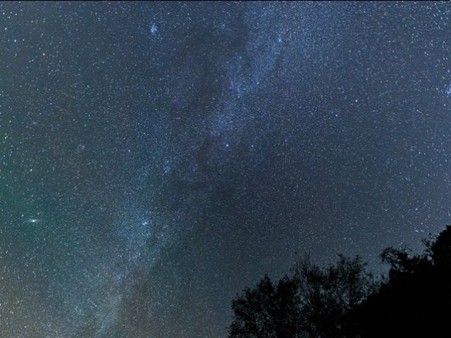 空気もおいしい！！満点の星空が見れるかも！？