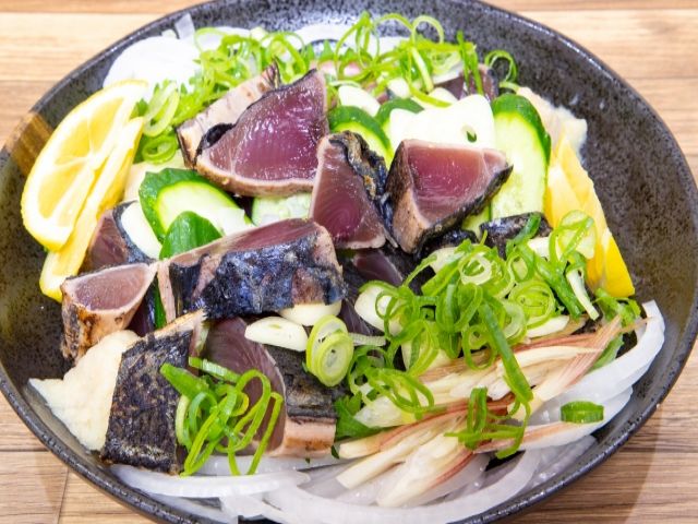 高知と言えばカツオのたたき！！ここで食べたら他では食べれません。