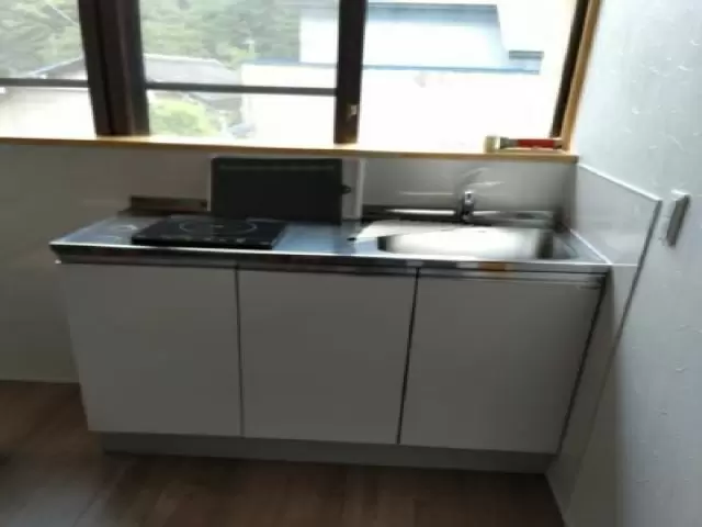キッチンもあるので、自炊可能です！