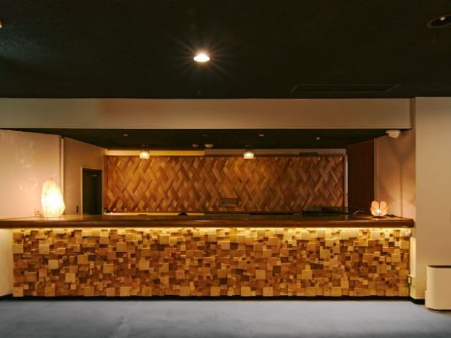 館内のいろいろなところに竹が使われています♪