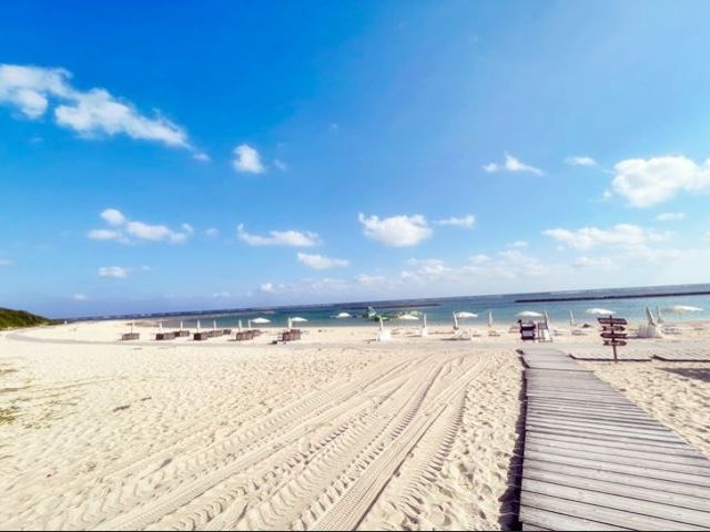 綺麗なビーチも多く、休日も充実♪