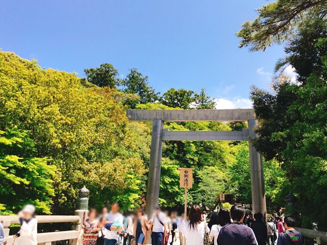日本一のパワースポットと言っていい「伊勢神宮」です。