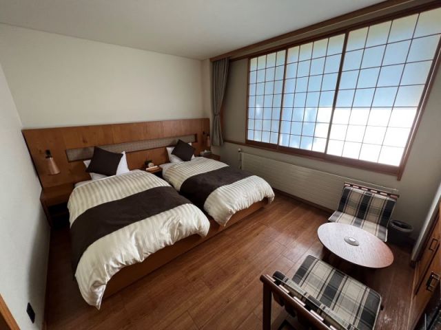 寮内は客室を使用いただきます。