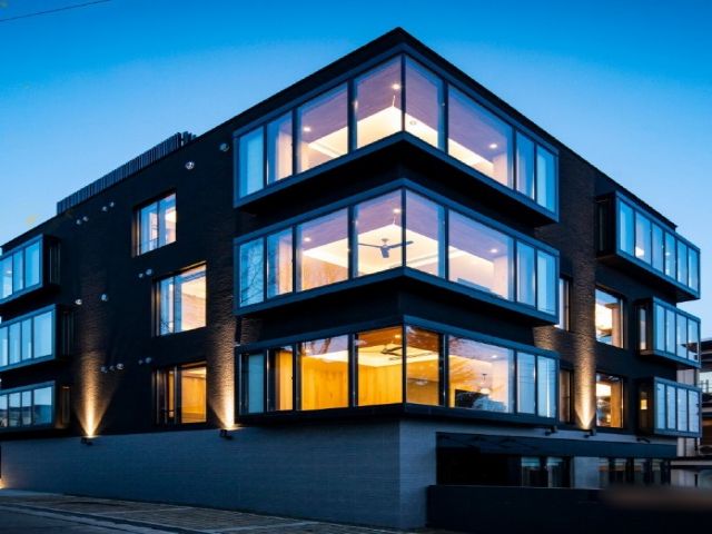 在受過許多藝術獎的飯店的工作☆