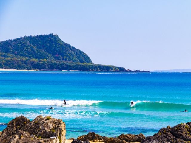 奄美大島はサーフィンスポットとしても有名です☆