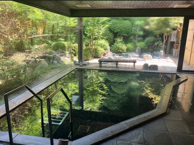 仕事終わりは温泉満喫☆
不動温泉はここでしか味わえないのが魅力!!