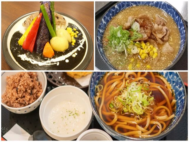 日帰り温泉や宿泊のお客様は食事も利用していきます。