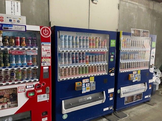 共有部には自販機の設置もあります！
