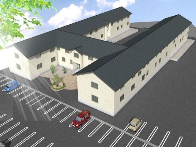 従業員寮の外観イメージです