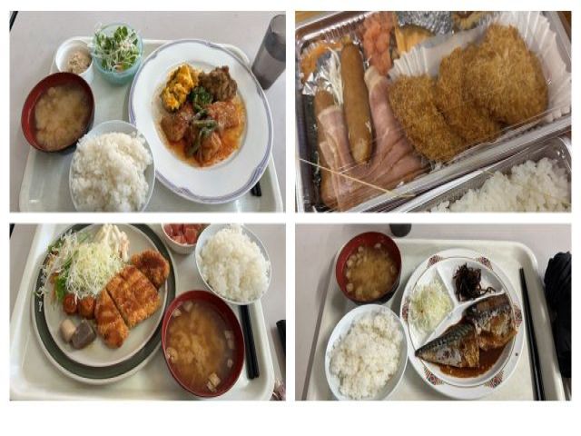 手作りの温かいご飯が食べられる！