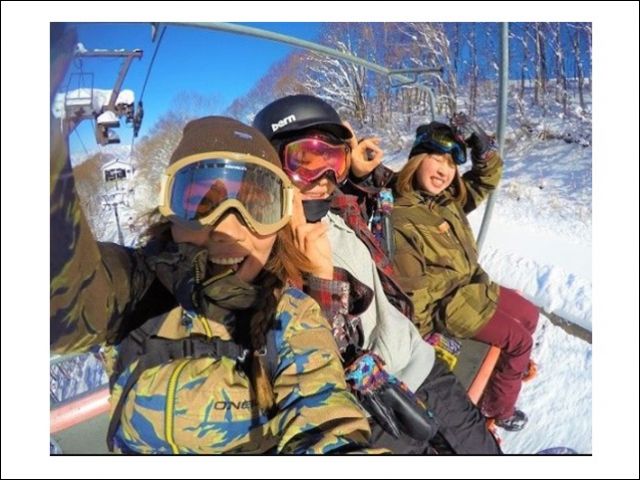 スキー場で楽しんで下さいね