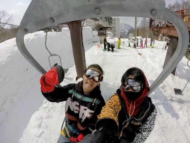 中抜けでも滑れます！