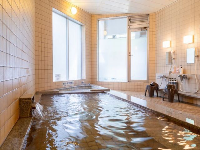 仕事終わりには館内の大浴場に入浴いただけます!(^^)!