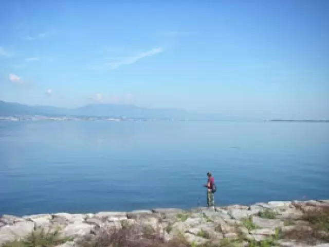 目の前は琵琶湖！マリンスポーツもできますよ♪