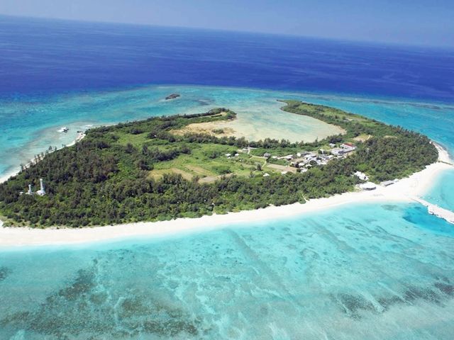 沖縄の人気観光地水族館近くの、水納島や瀬底島でのお仕事です！！