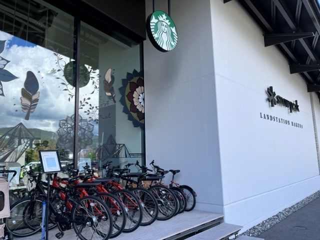 白馬エリアはおしゃれなお店もたくさんあり異国感を味わえます！