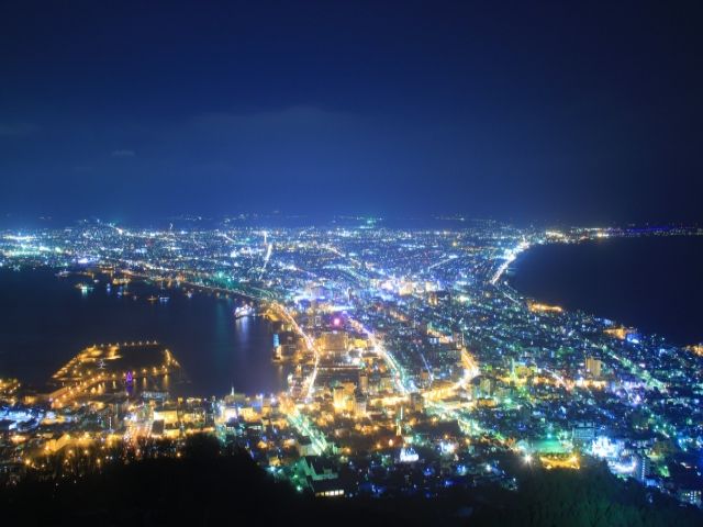 【エリア】世界三大夜景にも選ばれた函館の夜景！