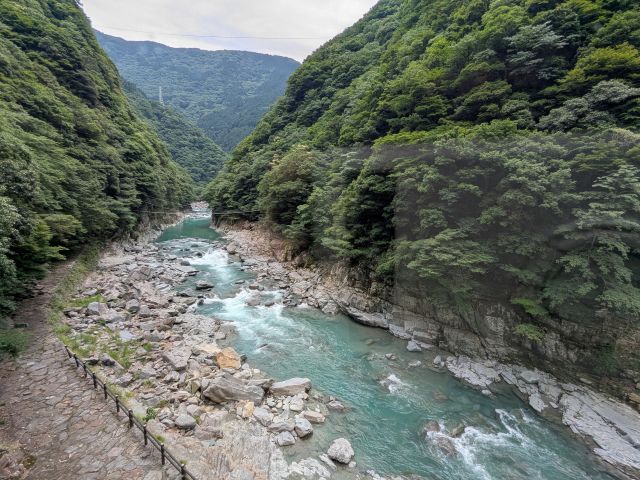 観光名所かずら橋行くところはたくさんありますよ～！！