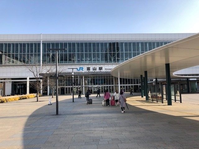 休日は富山駅まで足を伸ばしてショッピングも良いですね～♪