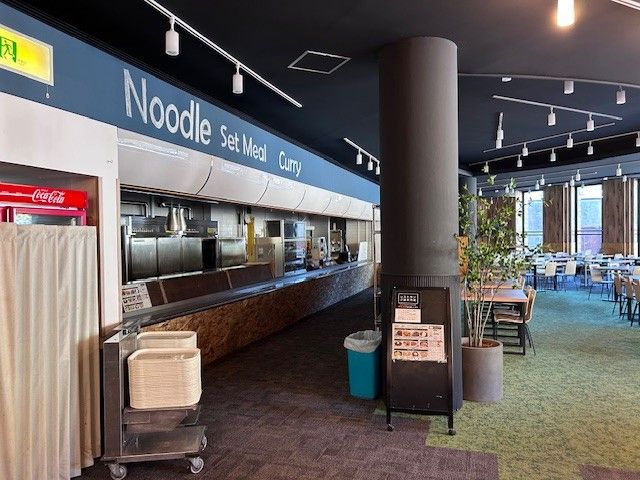 きれいな職場です！
目の前はスキー場なので、リゾバ感満点です！