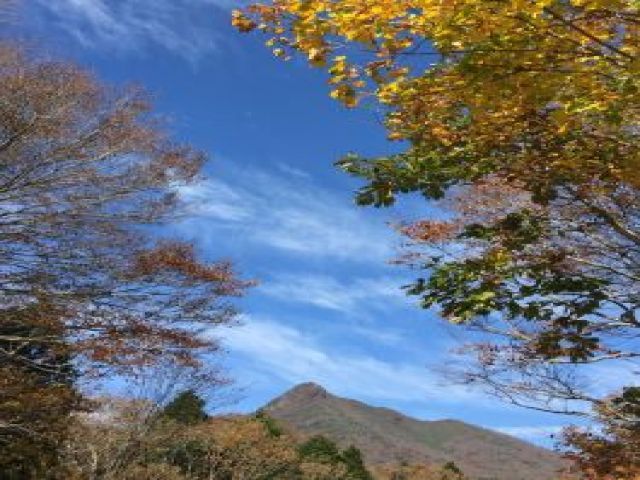 観光名所の大山です。空気がきれいな場所でリフレッシュしてください☆