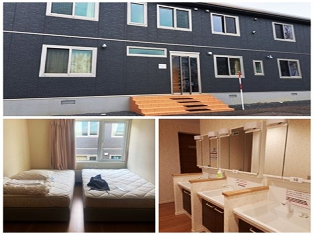 シェアハウス型に寮で外国籍スタッフとの交流も出来ますよ