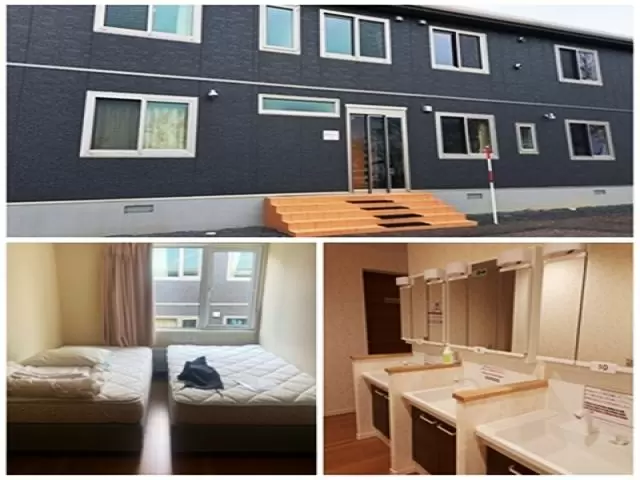 シェアハウス型に寮で外国籍スタッフとの交流も出来ますよ