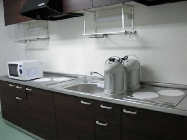 寮内共同キッチン