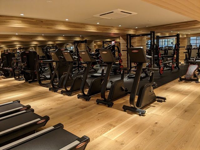 新たに新設したスポーツジム！！（有料です）